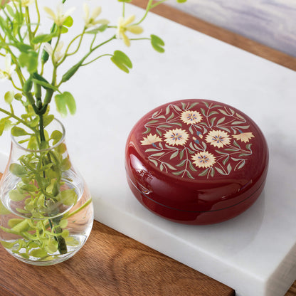 【メモリアルケース】はな蒔絵　K006