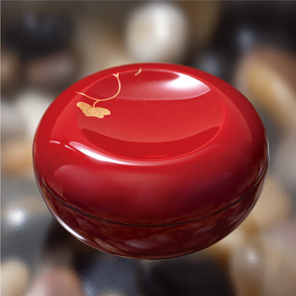 【メモリアルケース】こゆりシリーズ　輪島塗　朱　K011