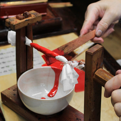 【メモリアルケース】こゆりシリーズ　輪島塗　朱　K011