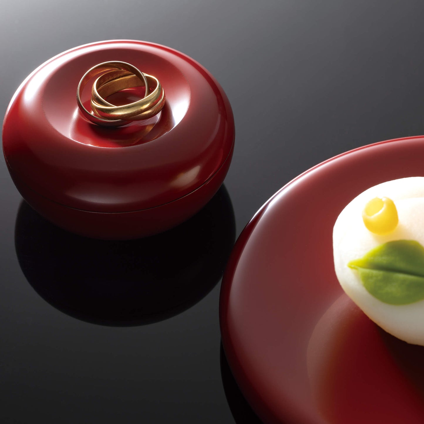 【メモリアルケース】こゆりシリーズ　輪島塗　朱　K011