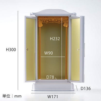 [迷你佛教祭坛]神社形的M006