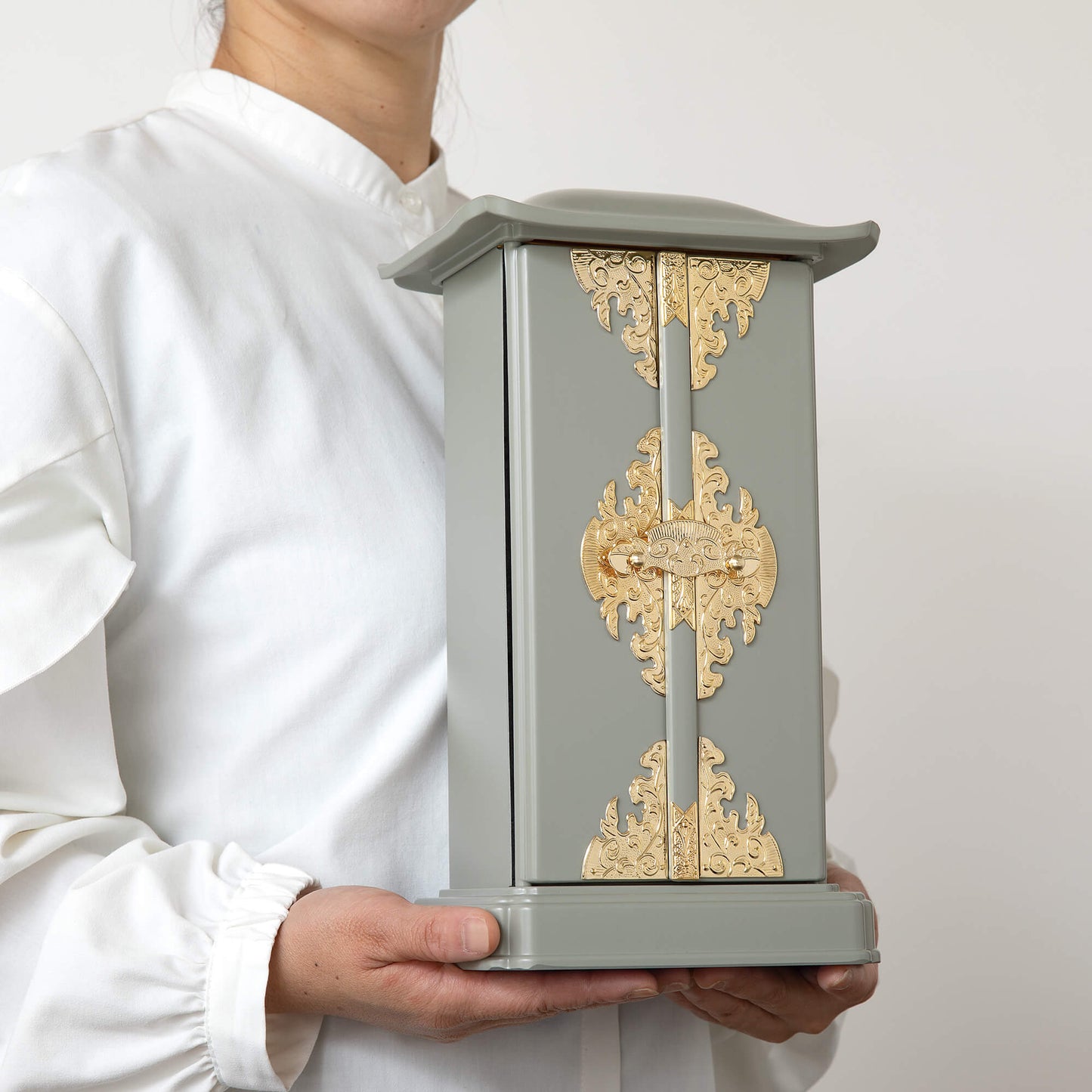 [Mini altare buddista] M006 a forma di santuario