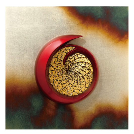 【祈りアート】うず玉　天地の記憶　P03