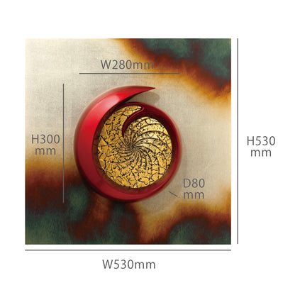 【祈りアート】うず玉　天地の記憶　P03