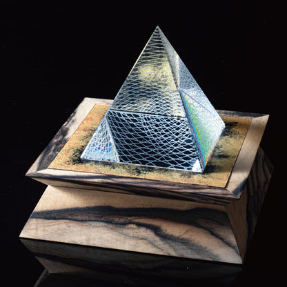 【祈りアート】祈りピラミッド　永遠の光景　P05