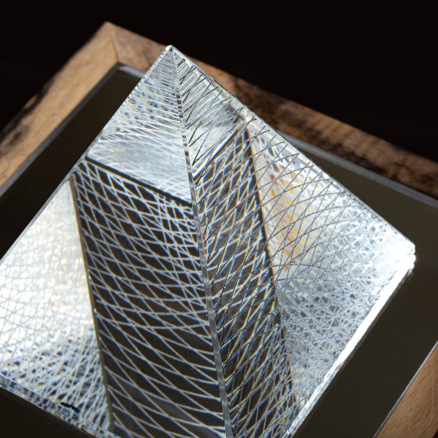 【祈りアート】祈りピラミッド　永遠の光景　P05