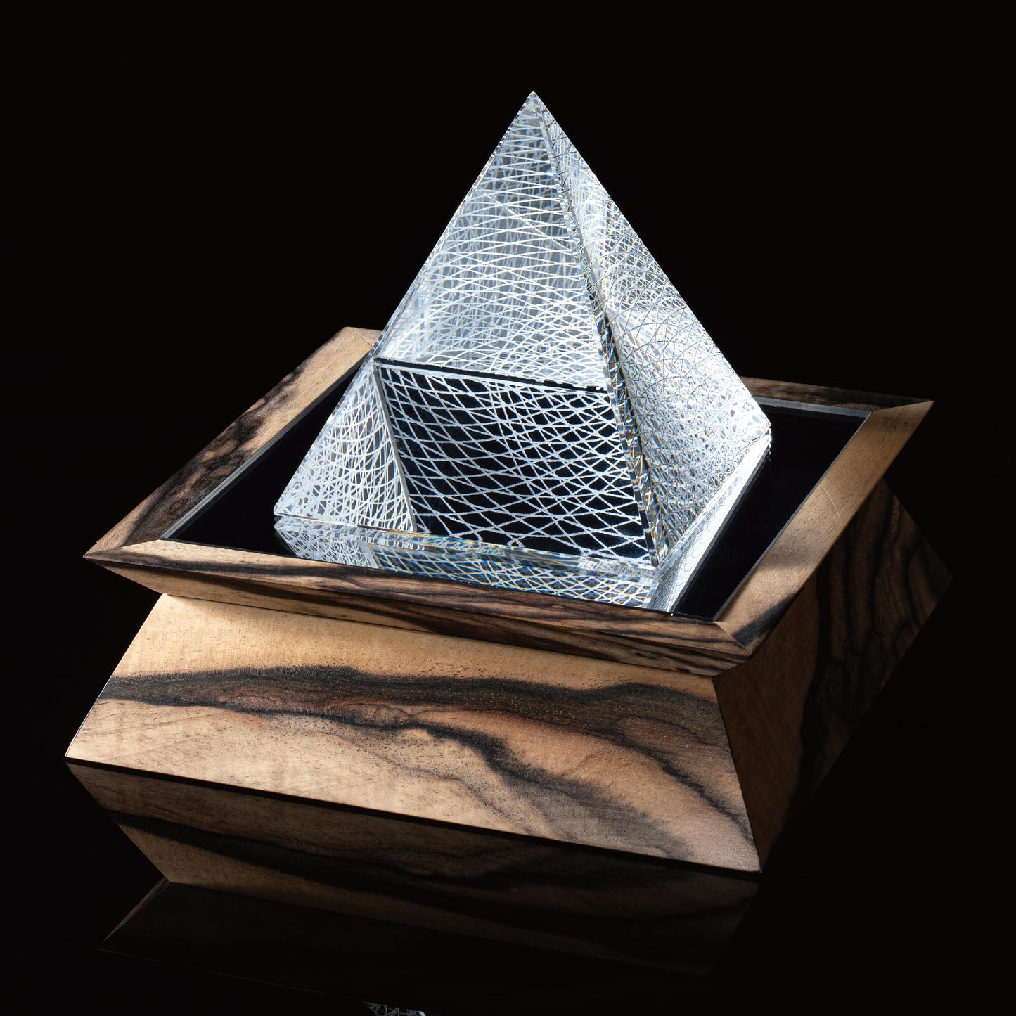 【祈りアート】祈りピラミッド　永遠の光景　P05