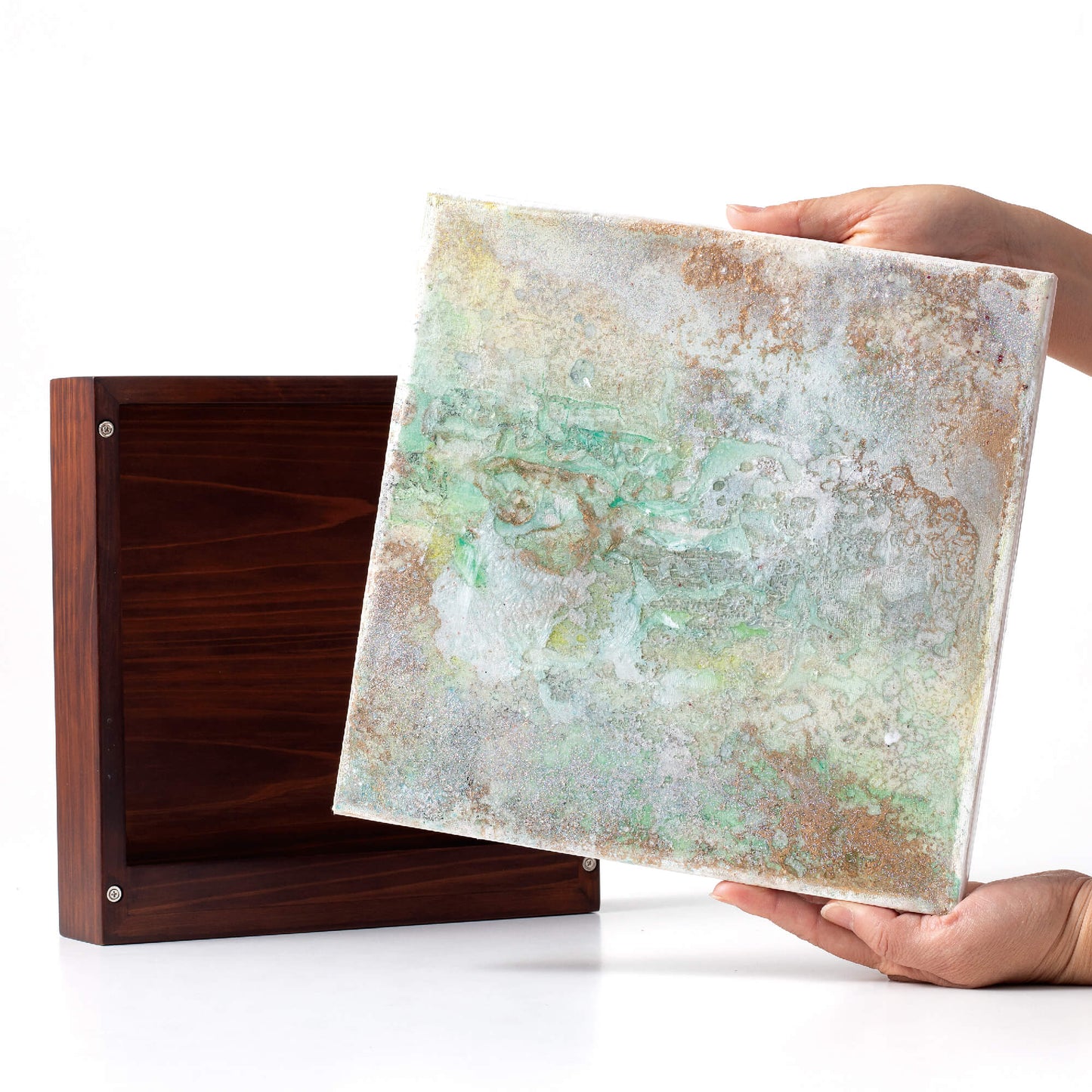 【祈りアート】SOU 光流シリーズ 30角 水晶入 P16