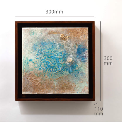 【祈りアート】SOU 光流シリーズ 30角 水晶入 P16