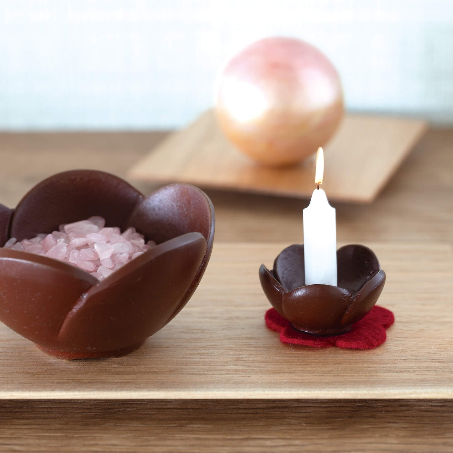 【お道具（火立）】うめ燭台  小 SB19