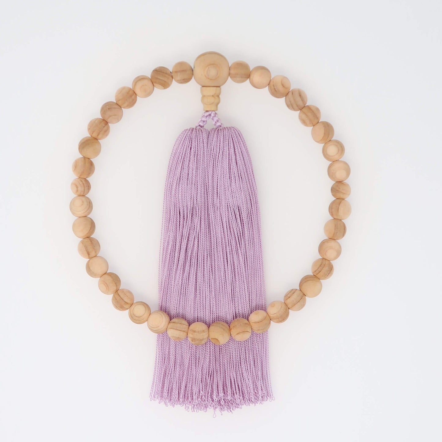 【念珠】ibuki 熊野ヒノキ 片手尺2 共仕立 本絹  SN001　