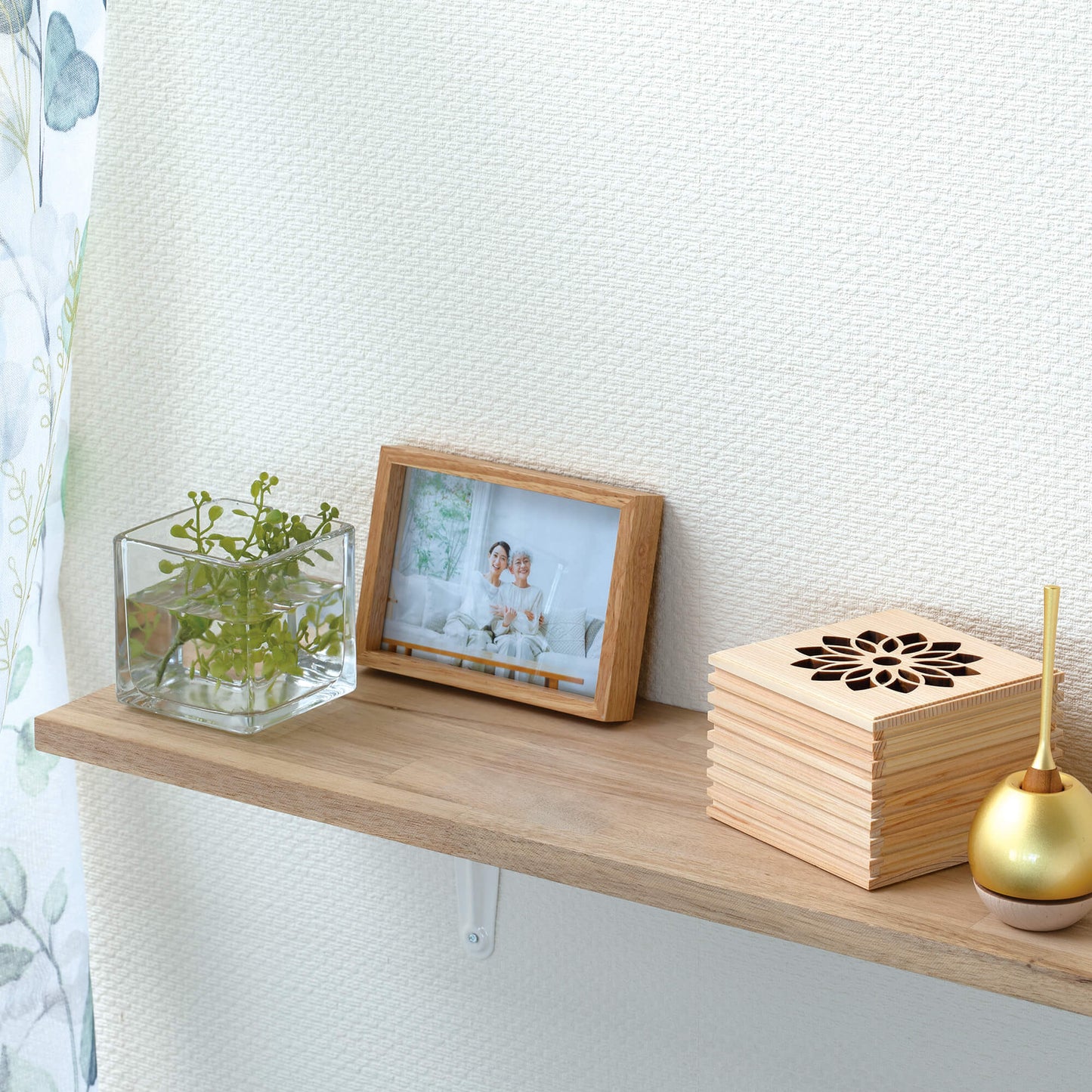 【メモリアルケース】こゆりシリーズ　ライン透かし箱 　T001