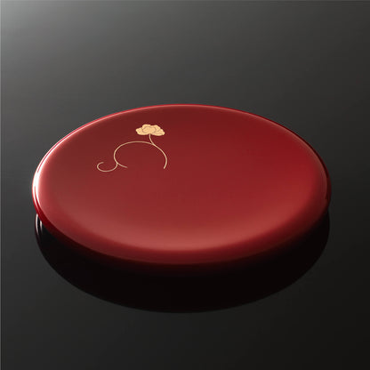 【お道具】こゆりシリーズ　輪島塗　お供え皿　T005