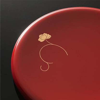 【お道具】こゆりシリーズ　輪島塗　お供え皿　T005